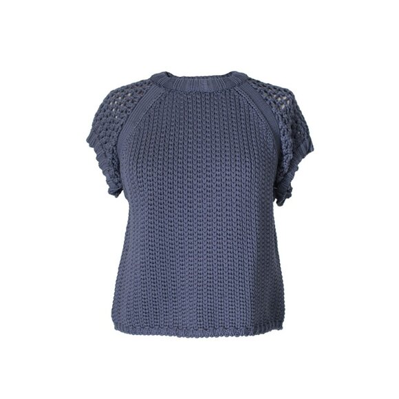 Tibi Purple Knit Sweater size medium worn once - Picture 1 of 7